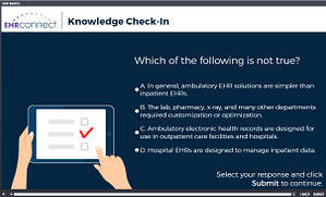 Knowledge Check In